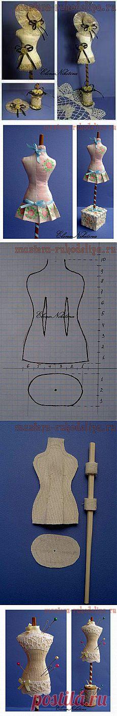 Манекен-игольница.КЛАССНЫЙ МК. - Светлана — я.ру