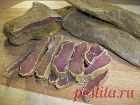 Простой рецепт бастурмы из куриных грудок (филе)