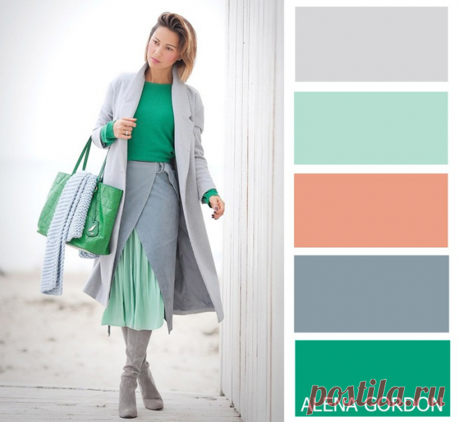 Весенний look: 39 вдохновляющих и гармоничных цветовых палитр / Surfingbird знает всё, что ты любишь