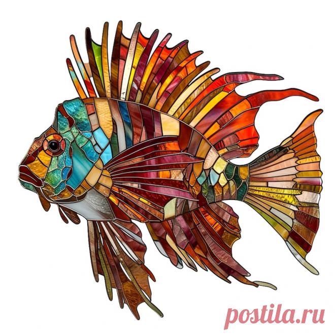 Calcomanía adhesiva para ventana con vidriera de pez león, no requiere adhesivo, regalo reutilizable para ella y su hogar - Etsy Chile