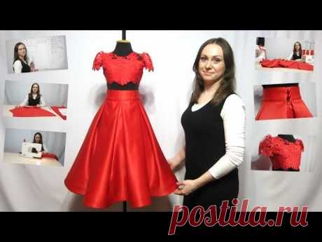 ТОП Мастер Класс Как пошить Детский Красивый Наряд Платье для Принцессы. Презентация!