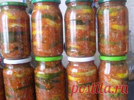 Сотэ из кабачков без уксуса.