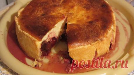 Страсбургский пирог со сливами - пошаговый кулинарный рецепт на Повар.ру