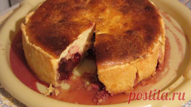 Страсбургский пирог со сливами - пошаговый кулинарный рецепт на Повар.ру