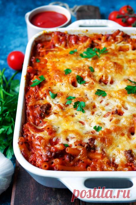 Ofen-Makkaroni alla Mamma Meine Ofen-Makkaroni alla Mamma kannst du ganz ohne Fix einfach und schnell selber machen. Zum beliebten Auflauf ->