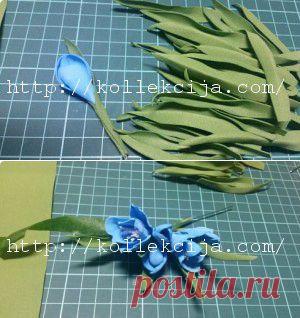 Подснежники из фоамирана | Своими руками — интернет журнал