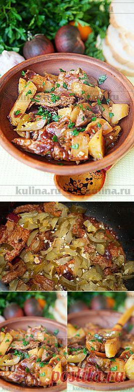 Азу по-татарски. Рецепт приготовления с фото – Kulina.Ru