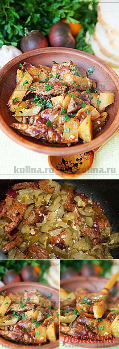 Азу по-татарски. Рецепт приготовления с фото – Kulina.Ru