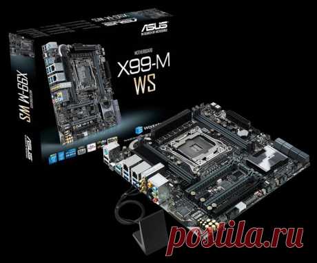 Новости Hardware - Asus выпустила microATX-плату X99-M WS для рабочих станций | Overclockers.ua