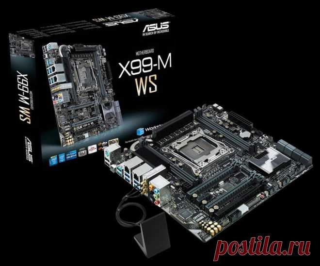 Новости Hardware - Asus выпустила microATX-плату X99-M WS для рабочих станций | Overclockers.ua