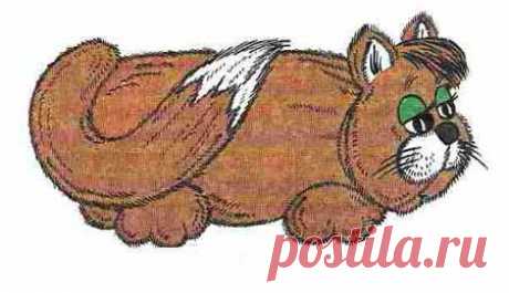 Диванная подушка «Кот»