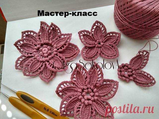 Стильное вязание спицами и крючком