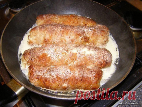 &quot;Куриные рулетики с грибами и сыром в сметанном соусе&quot;