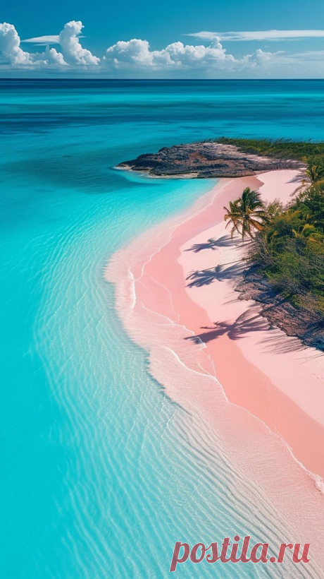 Остров, океан, пальмы... Рай на Земле...