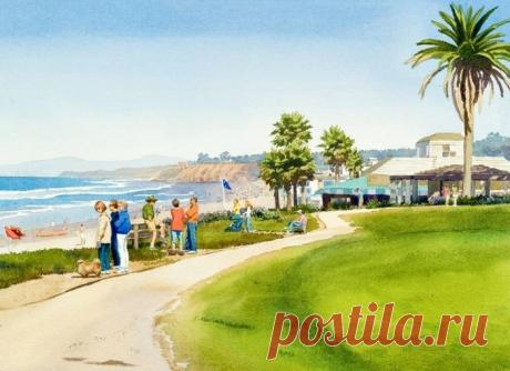 Американский художник. Mary Helmreich