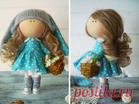 Fabric doll Cloth doll Muñecas Baby doll by AnnKirillartPlace