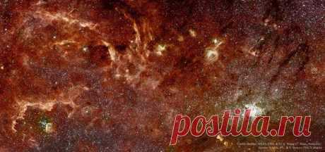 Центр Галактики в ИК / Интересный космос