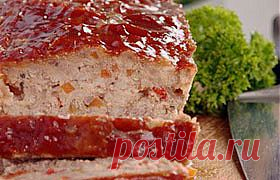 Мясной рулет с глазурью - рецепт