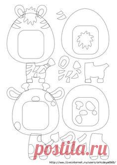 Marcos de fieltro para bebes 4