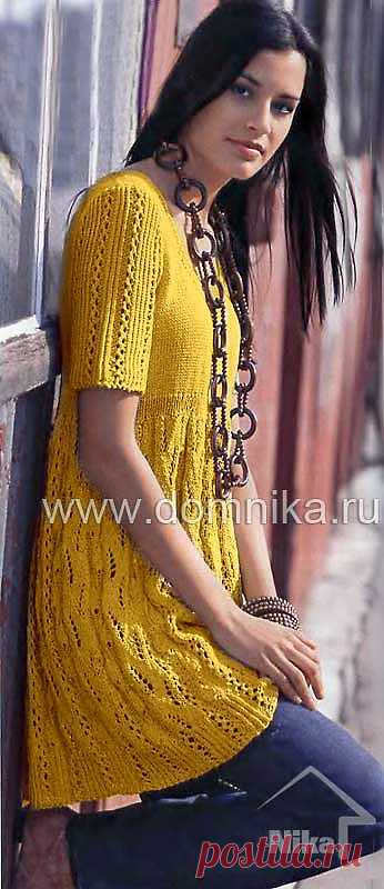 Платье в стиле ампир.