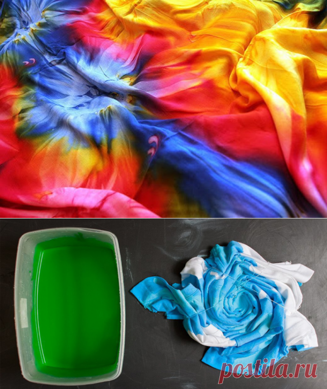 Стиль Tie-Dye: как за пару минут создать уникальный узор на одежде — I Love Hobby — Лучшие мастер-классы со всего мира!