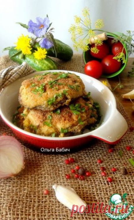 Грибной шницель - кулинарный рецепт