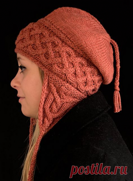 Kolmen Earflap Hat pattern by Amy Loberg (FiberWild!)