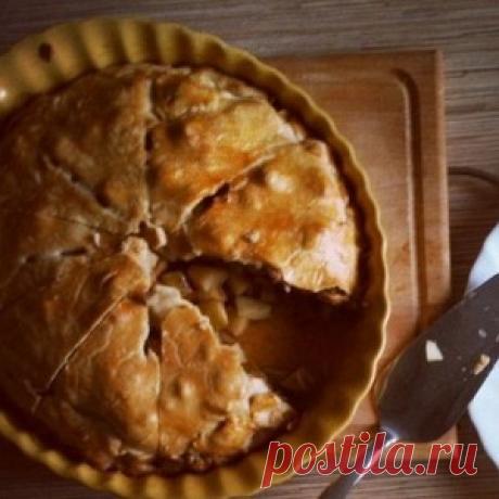 Яблочный пирог рецепт – выпечка и десерты