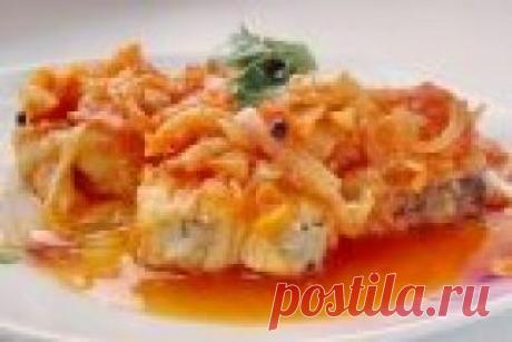 Хек под маринадом - пошаговый рецепт с фото на Повар.ру