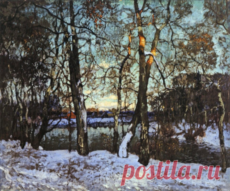 Константин Иванович Горбатов (1876-1945)
«Зимний закат» (1917)