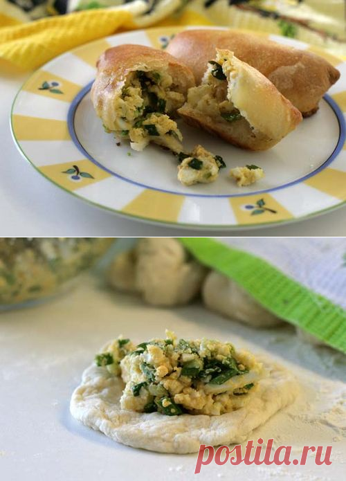Пирожки с луком и яйцами - Чадейка