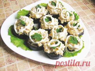 Закуска на баклажанах
