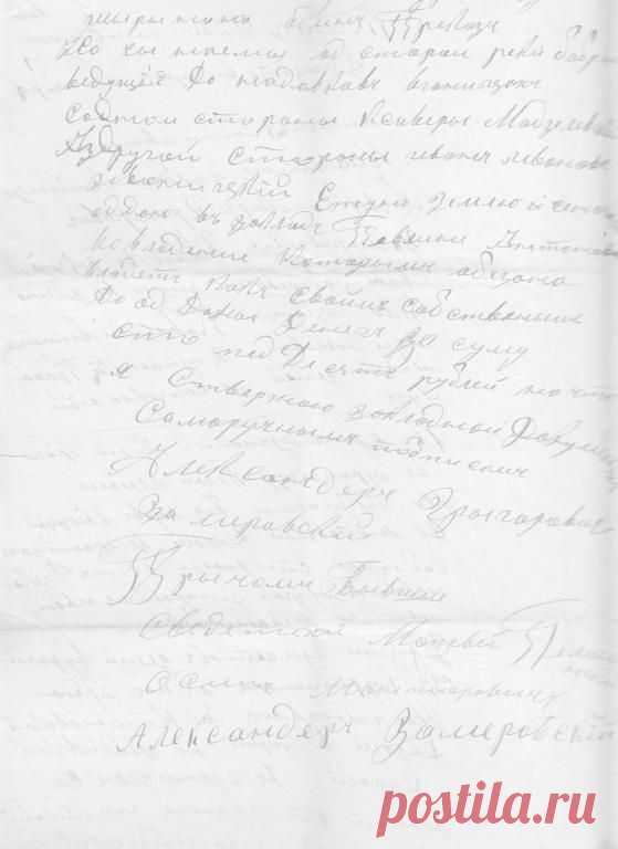 заключение оборот