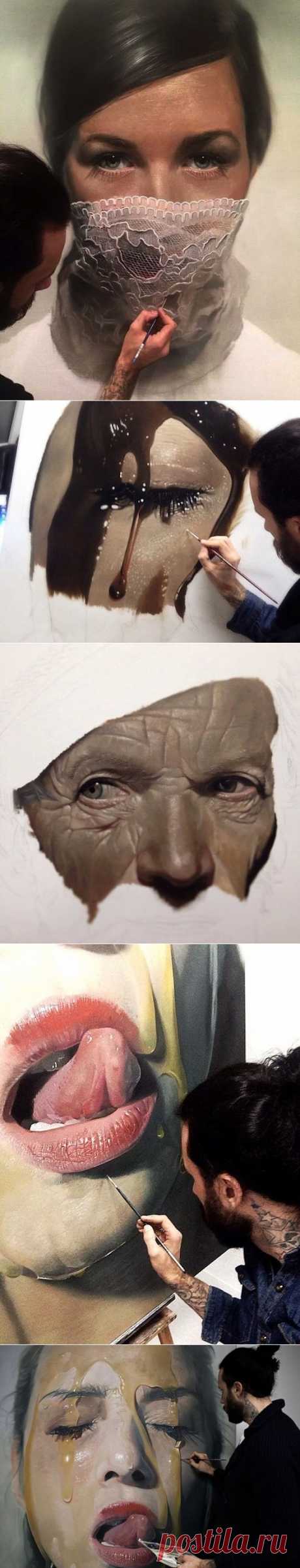 Гиперреализм художника Mike Dargas