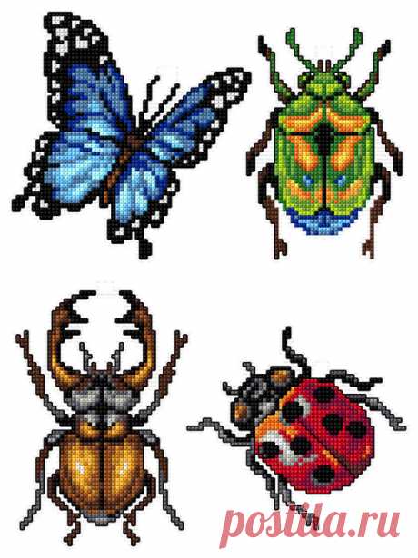 Bugs 145CS Counted Cross-Stitch Kit — Wizardi