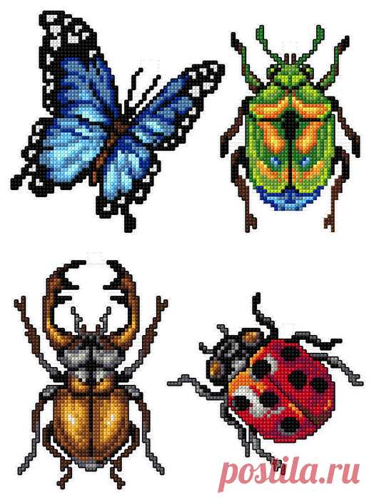 Bugs 145CS Counted Cross-Stitch Kit — Wizardi