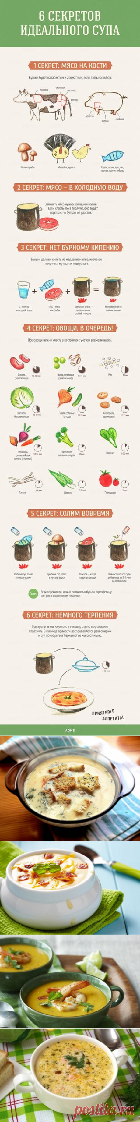6 простых и безумно вкусных сырных супов