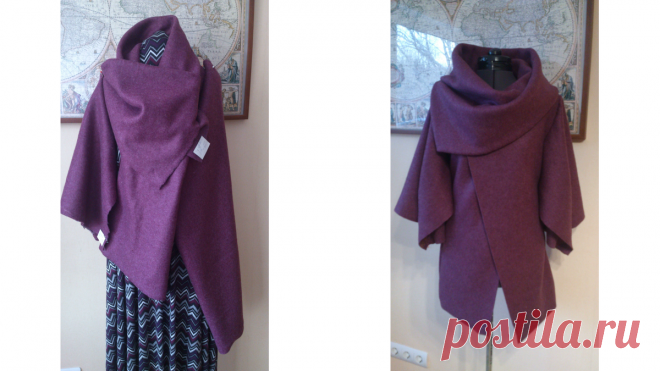 Еще не сшили пальто из прямоугольника? Последний шанс, судя по погоде. Шьется за пару часов (+авторская выкройка) | Ателье Зайцева & Дача | Яндекс Дзен