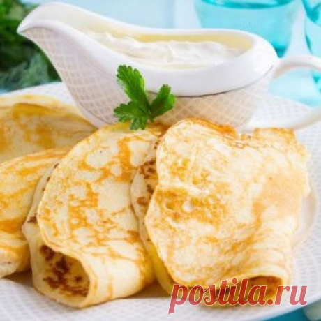 БЛИНЫ ИЗ КАРТОФЕЛЬНОГО ТЕСТА