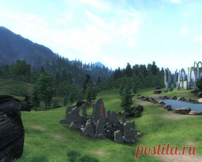 Камень Атронаха (Atronach Stone), один из тринадцати камней знаков рождения, расположенный к северо-востоку от Кватча и к югу от айлейдских руин Талвинк. Дарует особую способность Волшебный источник: Поглощение заклинаний 30 ед. и Повышение атрибута Интеллект на 10 ед. сроком на 120 сек. Способность будет находиться в нашей книге заклинаний, пока мы не выберем другую у соответствующего камня. Как и все Камни судьбы, этот активен только ночью (с 18:00 до 6:00). 
The Atronach Stone, one of the