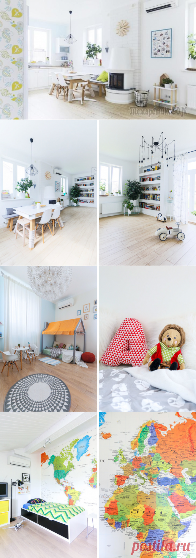 Скандинавский дуплекс для большой семьи в Новой Москве