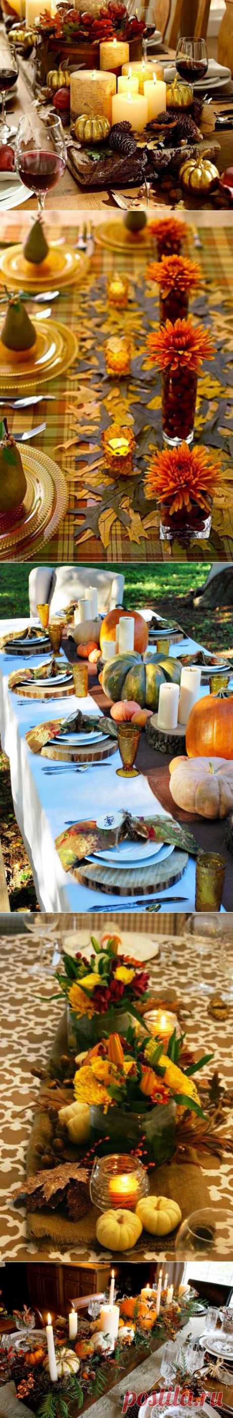Fall tablescape ideas