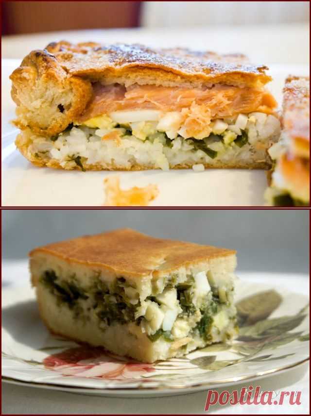 Любителям выпечки посвящается: более двух десятков вкуснейших пирогов с несладкой начинкой.