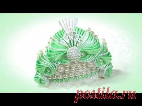 Новогодняя корона своими руками из косой бейки мастер класс / DIY crown