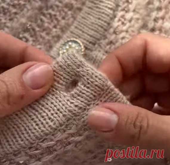 Петли для пуговиц - идеальное решение