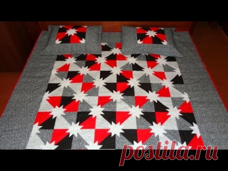 Manta/colcha em patchwork Munique - Maria Adna Ateliê - Cursos e aulas de patchwork - YouTube