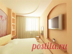 Как  обои на гипсокартон