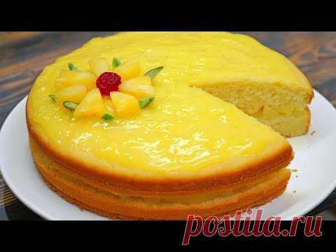 Мягкий пышный Пирог к чаю