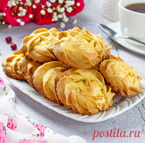 Тающее во рту песочное печенье — Мой садочек