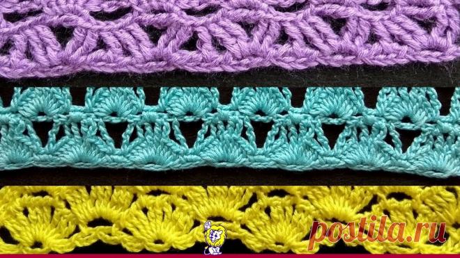 Начало вязания: набор дугами